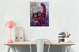 Wallity DC381 Lienzo Decorativo Multicolor 30 x 40 cm